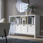 Стеллаж - IKEA KALLAX, 147х39х94 см, белый, КАЛЛАКС ИКЕА
