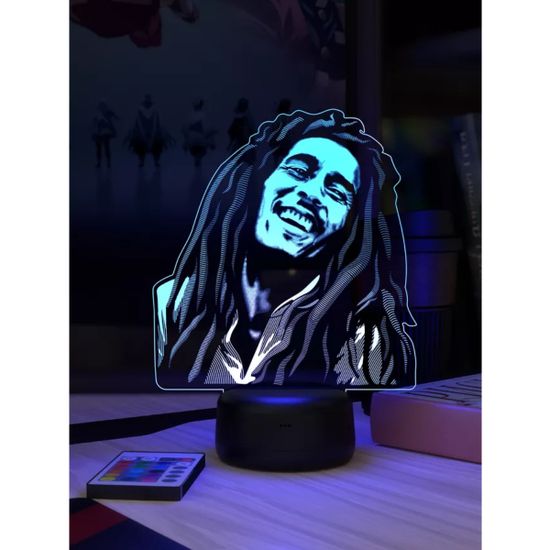 3D лампа Боб Марли