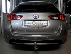 Фаркоп оцинкованный Galia T062A для Toyota Auris универсал 2013-(паспорт и сертификат в комплекте)(без электрики)