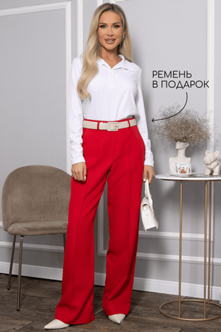 Брюки со стрелками Дэнди (красные) Б14365-30М LT Collection