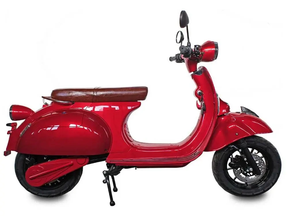 Электроскутер Green Camel Веспа (72V 3000W R12) быстросъем