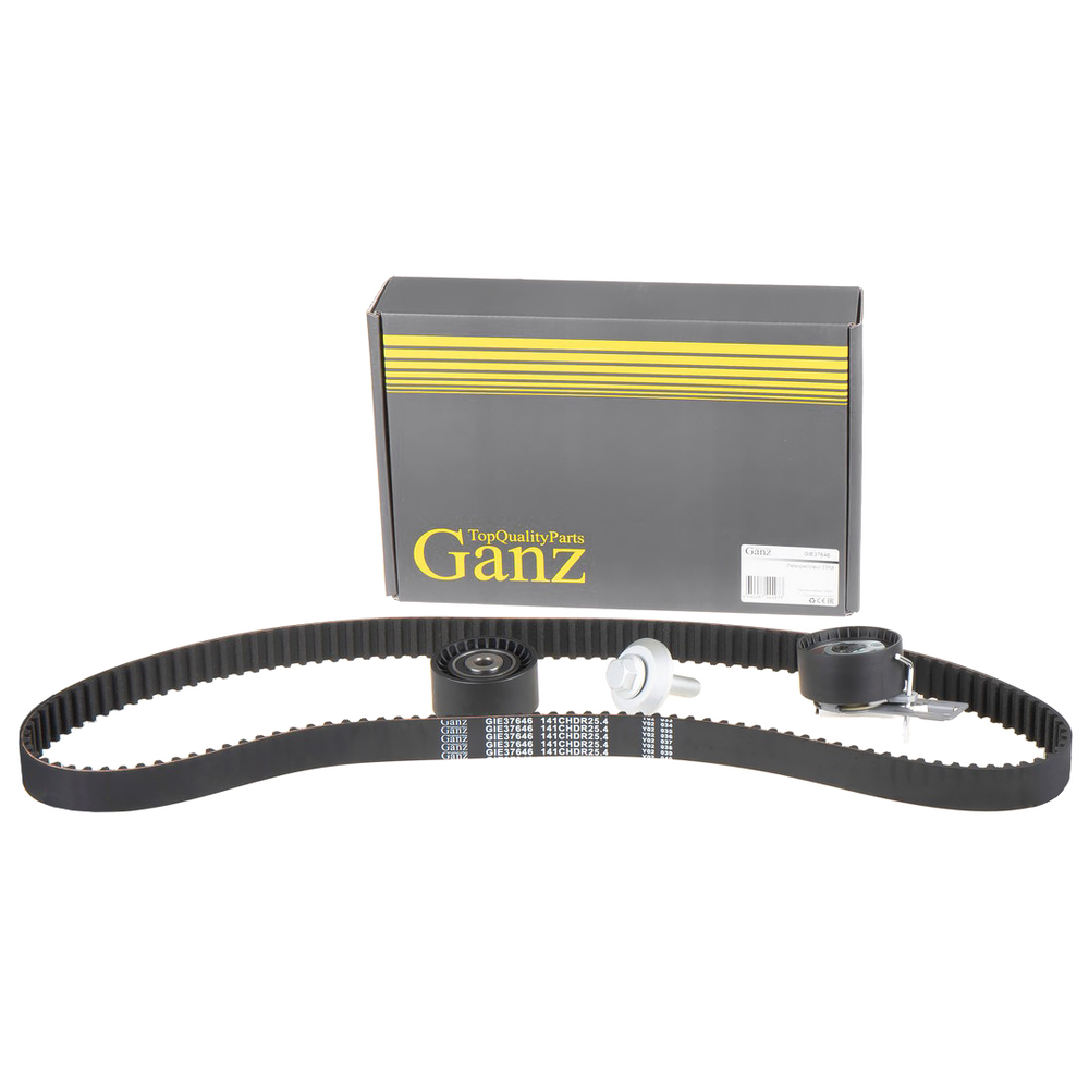 Ремкомплект ГРМ FIAT/FORD/MAZDA/PSA/VOLVO mot.1,6TDI GANZ GIE37646