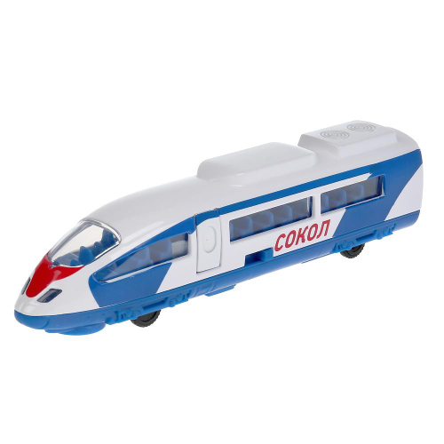 Поезд-Экспресс, свет+звук, инерц., открыв. дверь, 19см