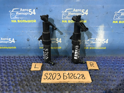 Форсунка омывателя фар левая / омыватель фары MERCEDES BENZ C-CLASS 2004-2007