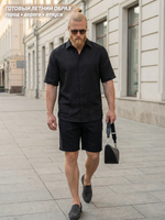 Летний костюм мужской LEGENDA Urban чёрный