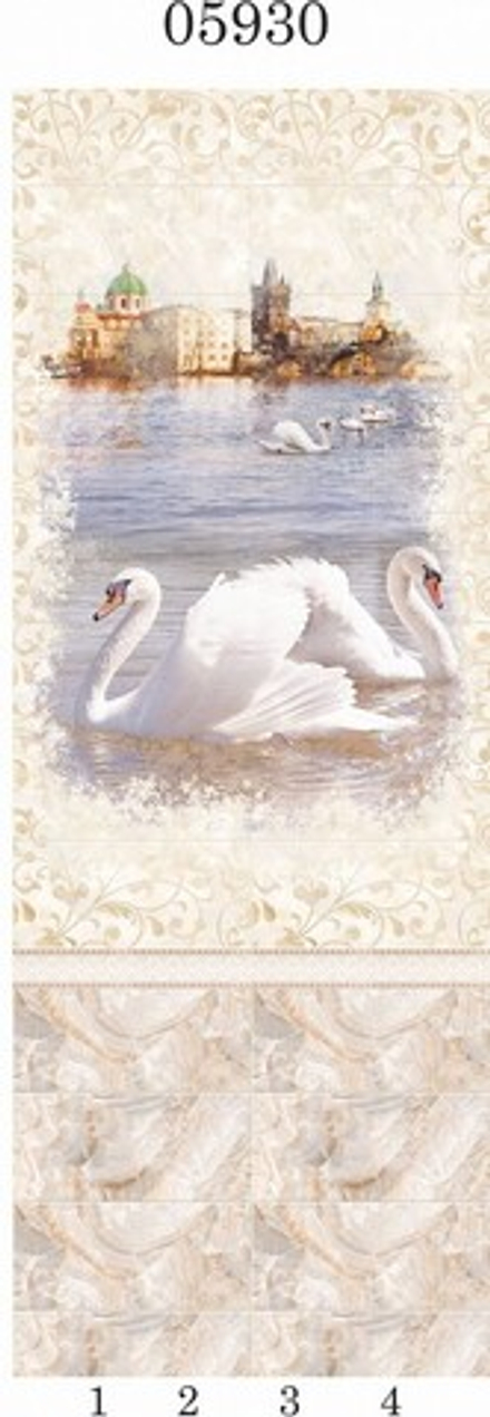 Панель из ПВХ Panda "Прогулка в Чехии" арт.05930