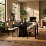 Стол прямоугольный раскладной Denver (180+40), керамика глянцевая, опора дерево