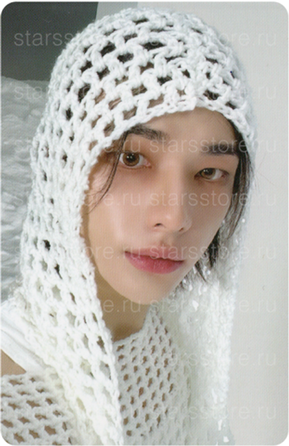 Фотокарта Hyunjin Stray Kids ROCK-STAR (Soundwave)