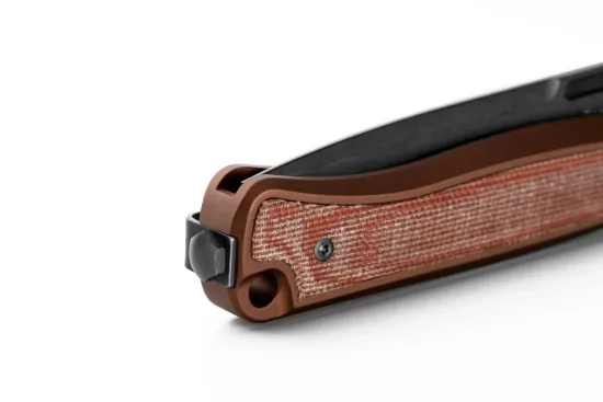 Нож складной Lion Steel Skinny Aluminium Earth Black - сталь MagnaCut, рукоять алюминий