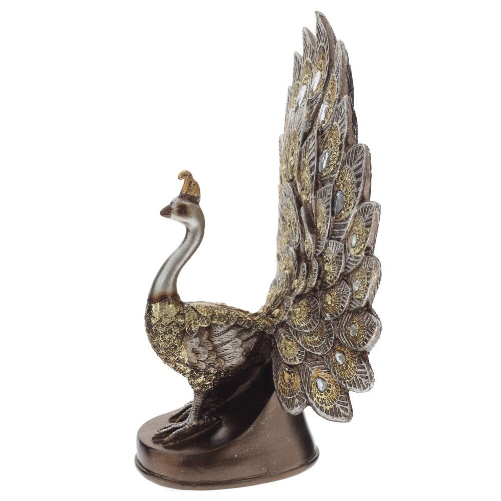 GAEM Фигурка декоративная "Павлин", L17 W10 H21,5 см