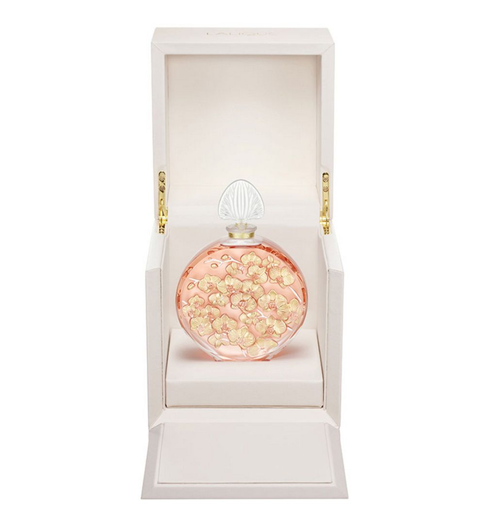 Lalique de Orchidee Crystal Flacon