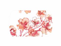 Стол обеденный раскладной "Экстра 1" (белый/азалия), ЛДСП/массив/стекло, Мебельсон, г. Ижевск