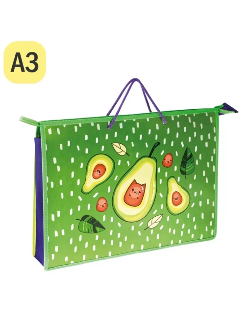 Папка для рисунков и чертежей с ручками А3