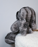 Зайчик Бигфут Беня (серый)
