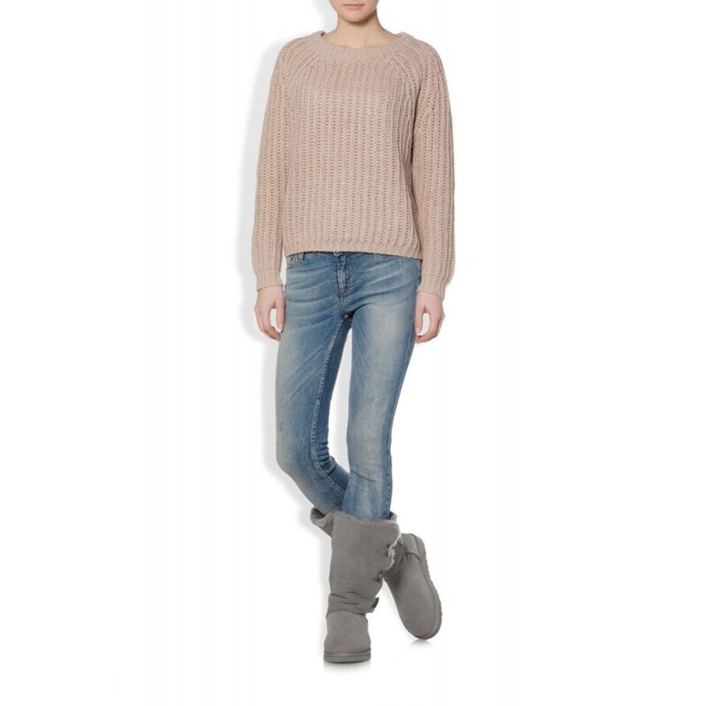 Угги Bailey Button Triplet Grey
