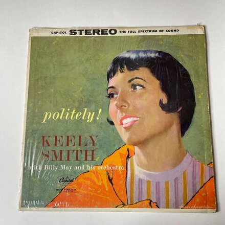 Винтажная виниловая пластинка LP Keely Smith With Billy May And His Orchestra Politely (USA 1958)