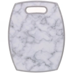 Доска разделочная пластиковая «Stone» 30*38*1см Белый мрамор, Бочонок