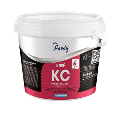 Клей ПВА стандарт универсальный 2,3кг HARDY