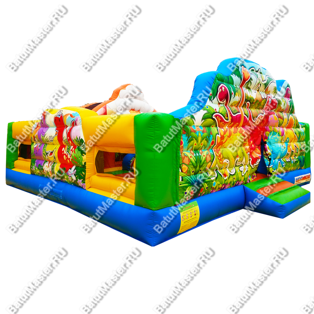 Надувной батут "Парк динозавров" 6*6*2,8 м