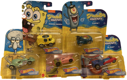 Hot Wheels SpongeBob Squarepants Character Set (5/6) (2020)