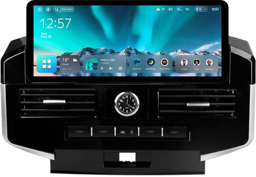 Магнитола для Toyota Land Cruiser 200 2012-2015 (климат на ШГУ) - Teyes CC4 монитор 12.3" 2K QLED + рамка LUX, Android 14, Быстрейшая, Snapdragon 680, DSP, CarPlay, 4G SIM-слот