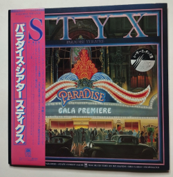 Винтажная виниловая пластинка LP Styx Paradise Theatre (Japan 1981) (Obi)