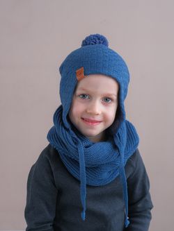 Шапка весенняя/осенняя вязаная КОДИ (Гроза)