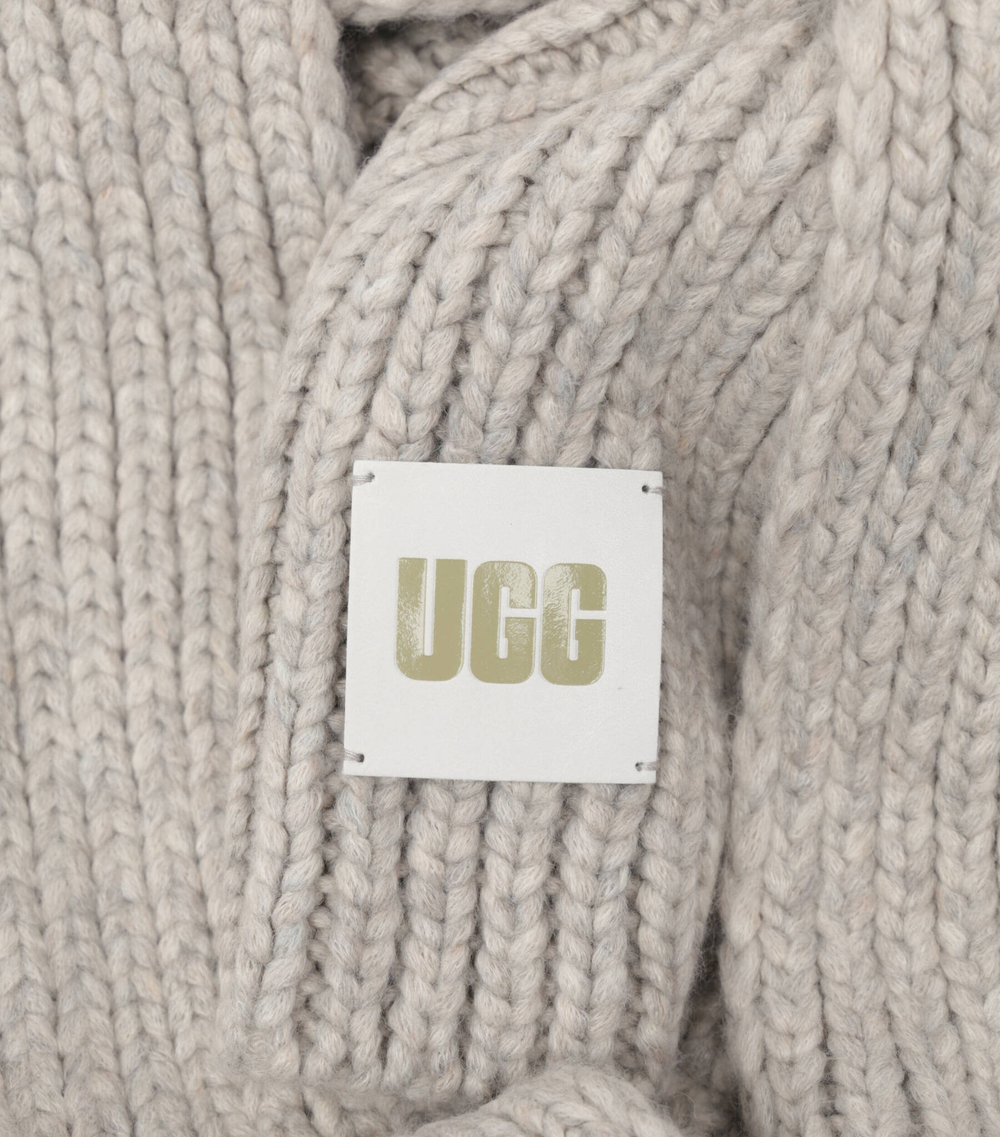 Шаль + шляпа UGG - серый(21883)