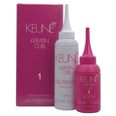 Набор лосьон 1 KEUNE Curl Lotion 1 кератиновый локон