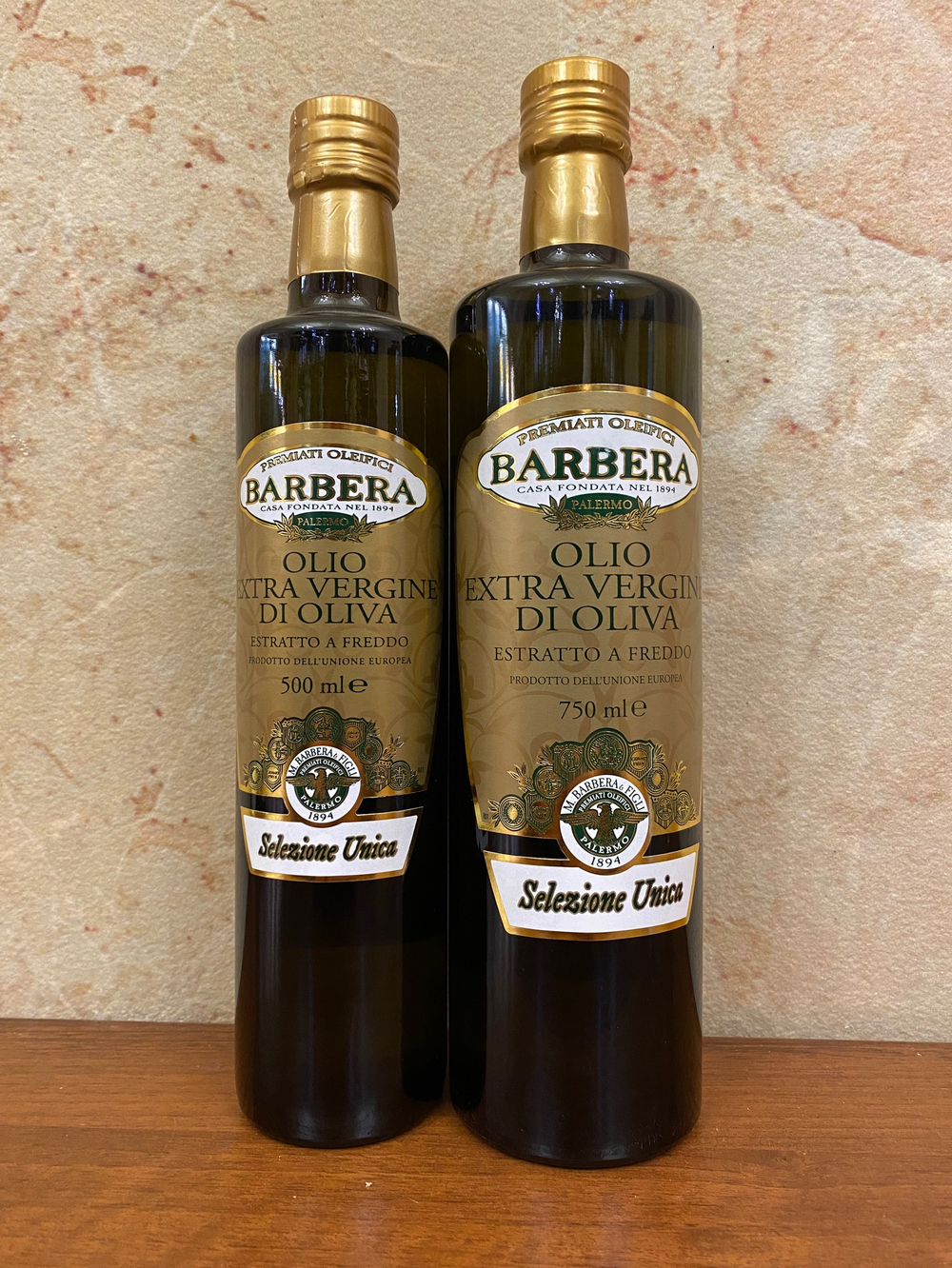Оливковое масло BARBERA Selezione Unica  Extra Virgin 500 мл Италия