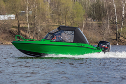 Катер-лодка алюминиевая VBOATS Yava XL Fish