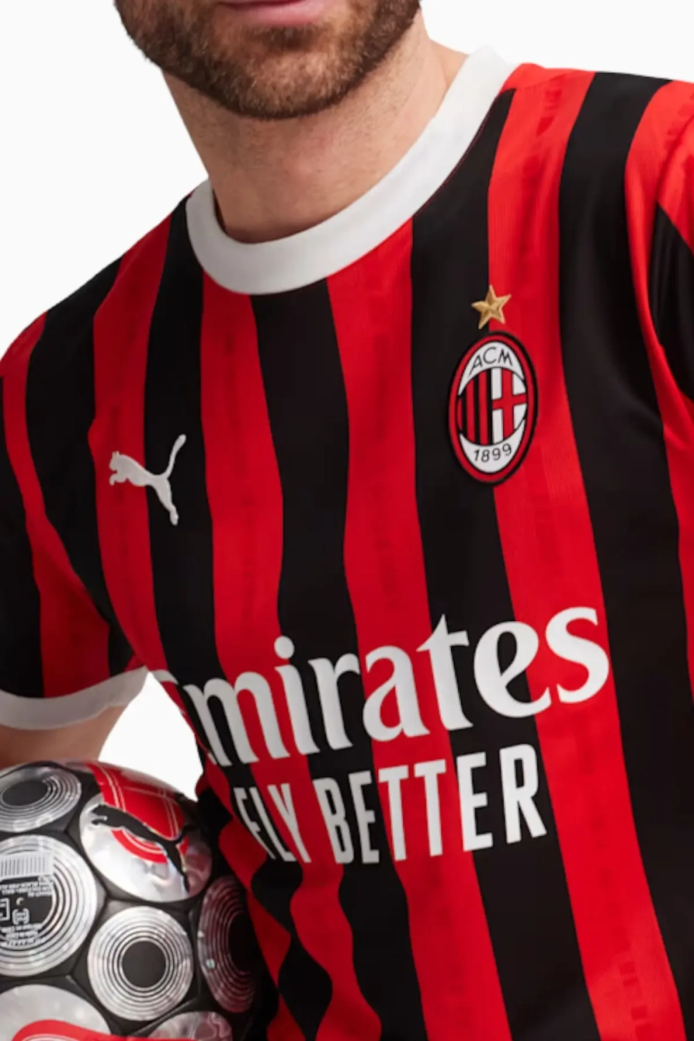Camiseta puma ac milan 2025