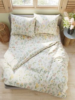 Наволочка комплект 2шт перкаль Сказка "Ботаника" 70x70 см на молнии