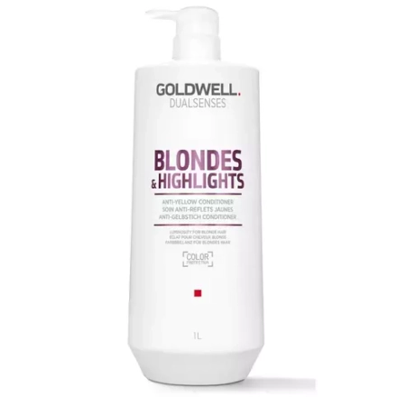 Goldwell Dualsenses Blondes & Highlights Кондиционер против желтизны для осветленных волос 1000 мл