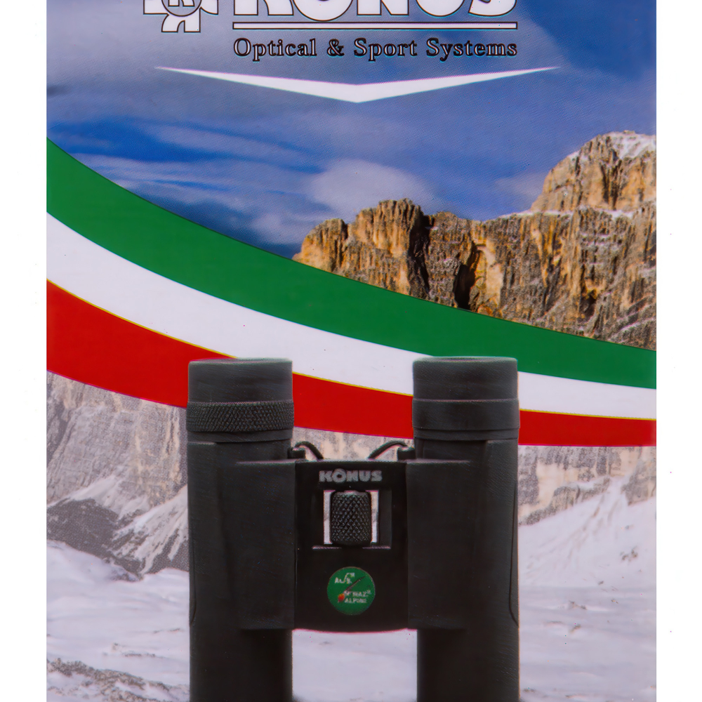 Бинокль Konus Alpino 10x25 — roof-призмы