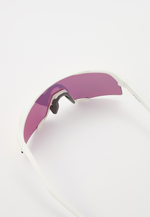 Спортивные очки с диоптриями 100% S3 Soft Tact White - HiPER Red Mirror Lens