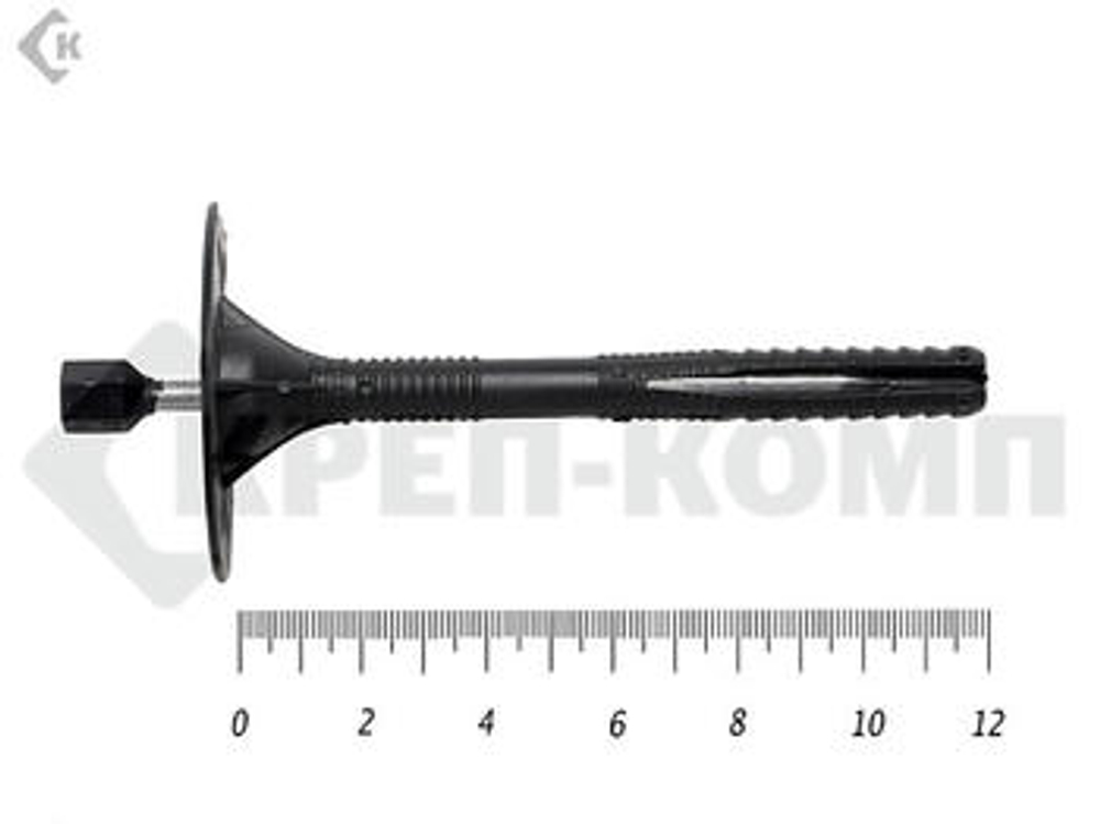 Дюбель "Гриб" с металлическим стержнем и термомостом 10х120 IZM LF (700шт)