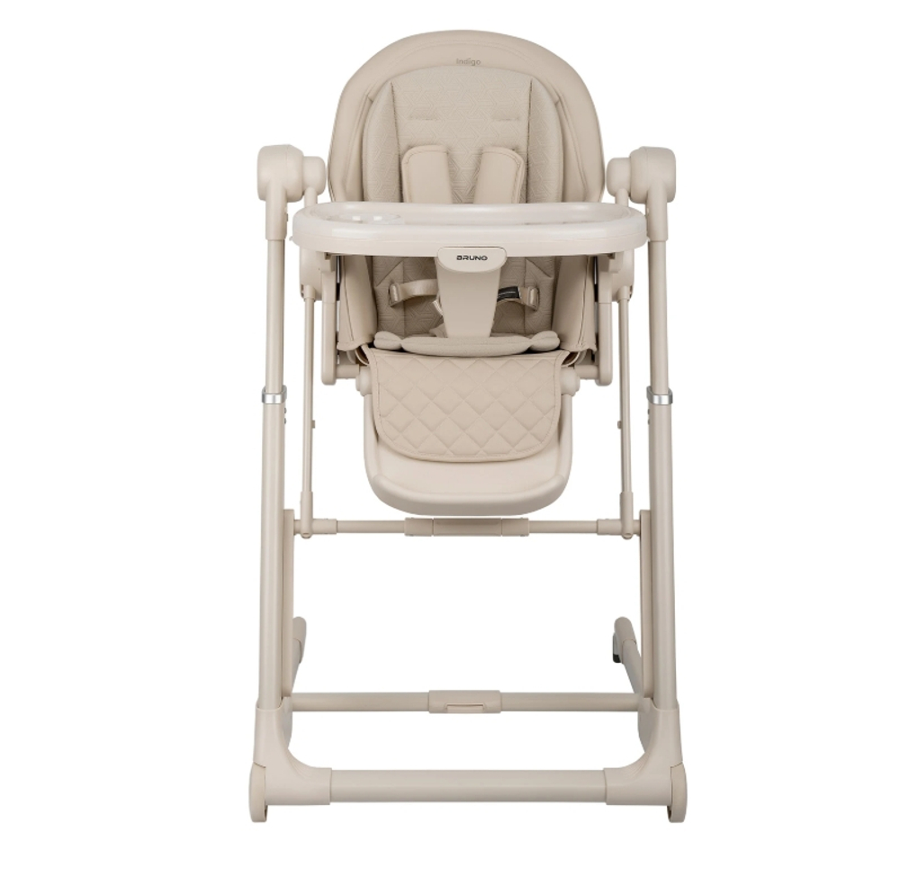 Стул для кормления BRUNO (Indigo) модель 4в1 (шезлонг-качели-стульчик для кормления-стульчик для игр)