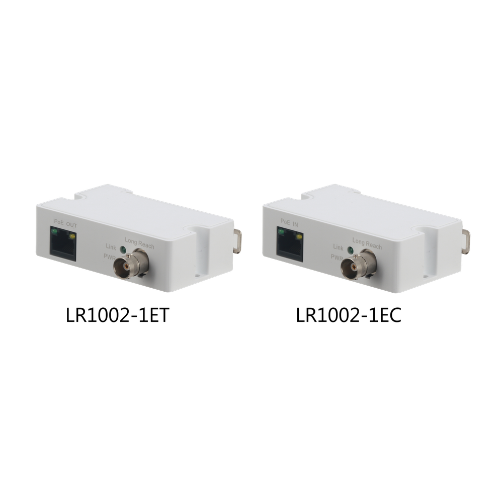 Преобразователь интерфейсов с РОЕ Dahua DH-LR1002-1EC
