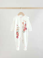 Комбинезон / Cлип для малышей Next F13-315, 3 шт., Белый, Розовый, Сиреневый