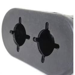 WDK-86612 Насадка резиновая овальная для шланга, 75-76 мм