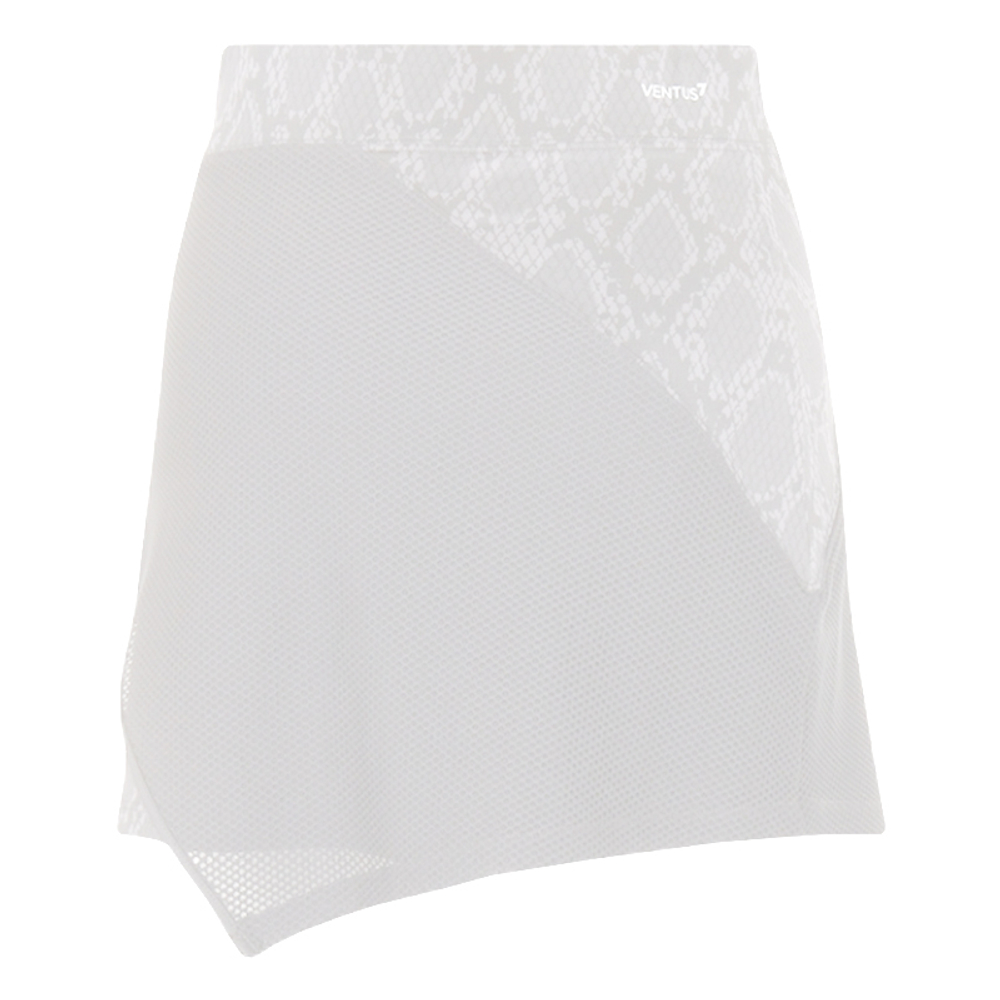 Теннисная юбка EA7 Woman Jersey Miniskirt - white python