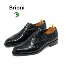 Туфли Brioni из кожи крокодила