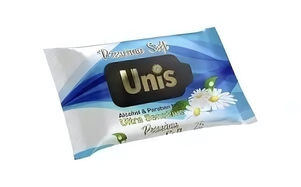 Салфетки влажные «Unis» универсальные для всей семьи с экстрактом ромашки 25 шт