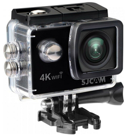 Экшн-камера SJCAM SJ4000 AIR, водонепроницаемая, 4К, защита IPX8, Wi-Fi, до 1,5 ч работы