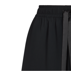 Брюки из шифона с принтом