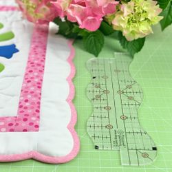 Линейка "Волнистый край" 2 (арт. A14-S)