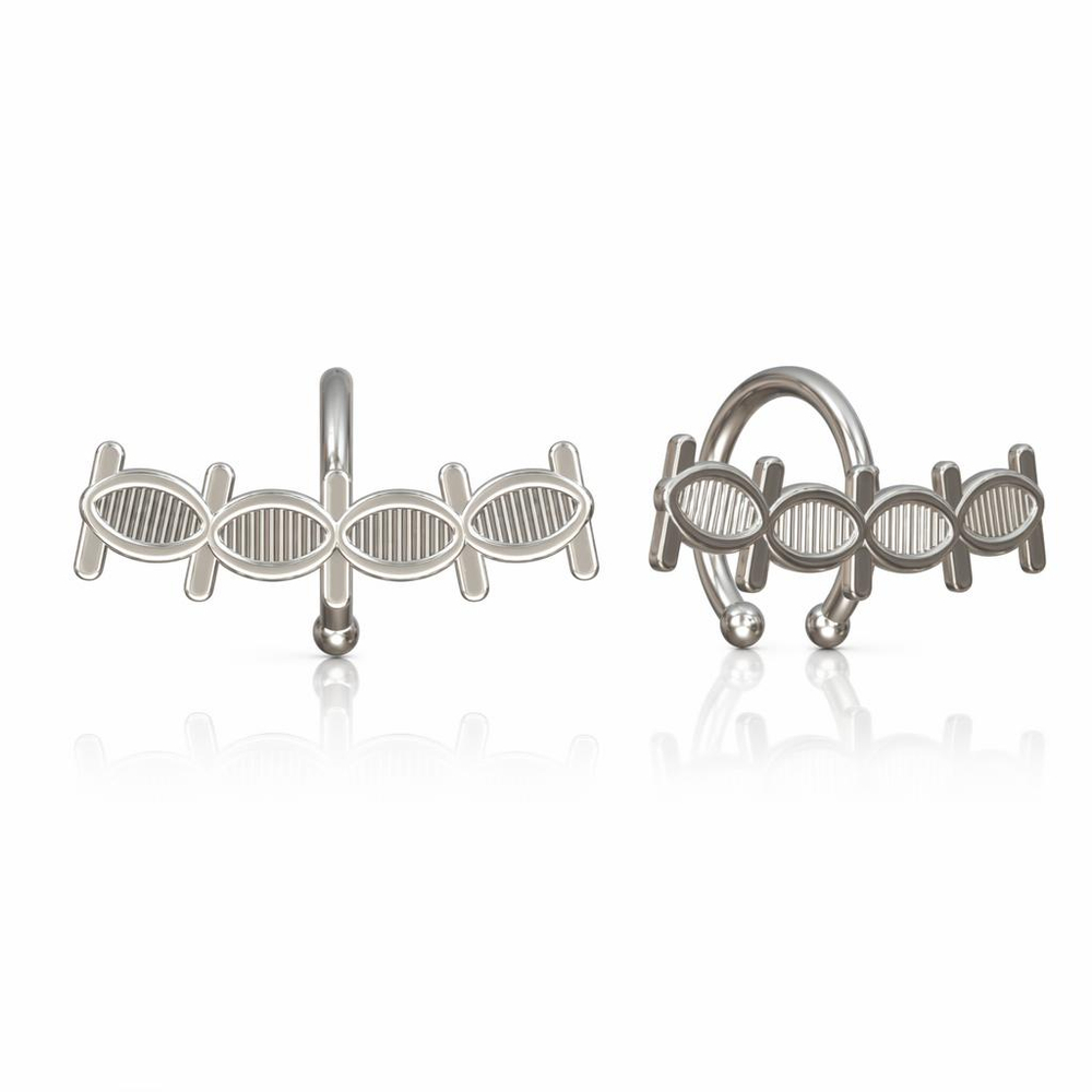 Кафф из серебра 925 пробы