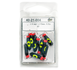 Мормышка "Черт" с подвеской (4мм)