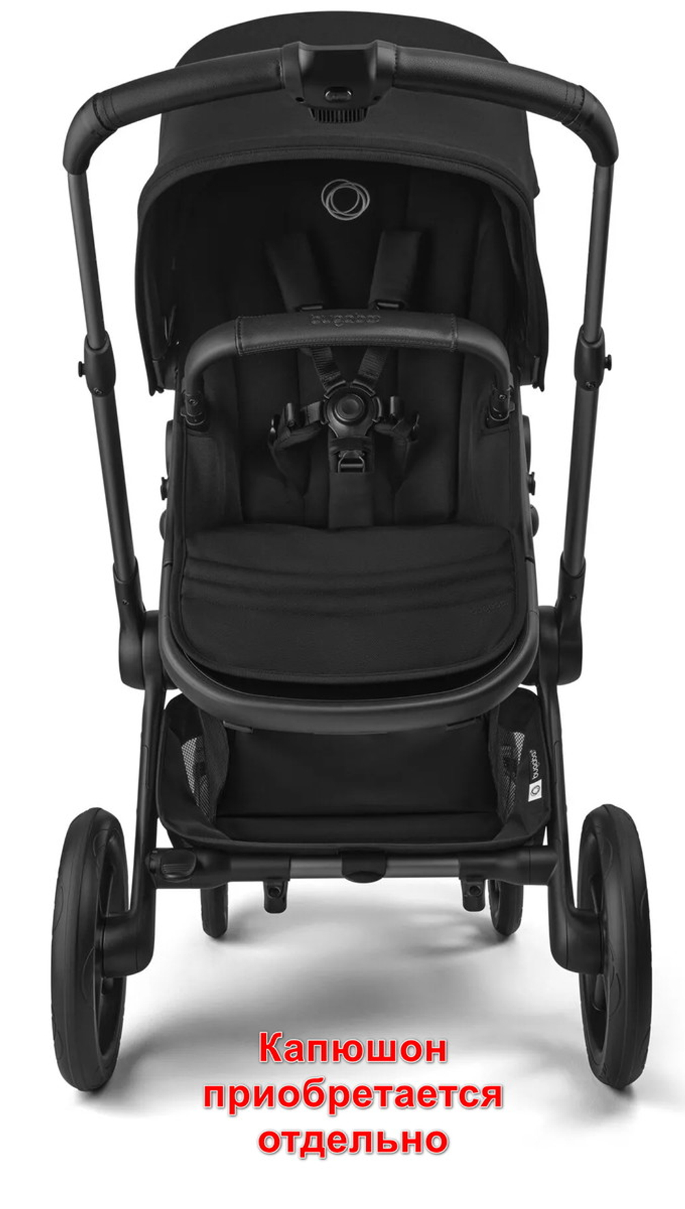 Коляска без капюшона Bugaboo Fox 5 Renew base 2 в 1 Graphite/Heritage Black